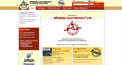 Desktop Screenshot of donberg-electronics.com