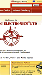 Mobile Screenshot of donberg-electronics.com